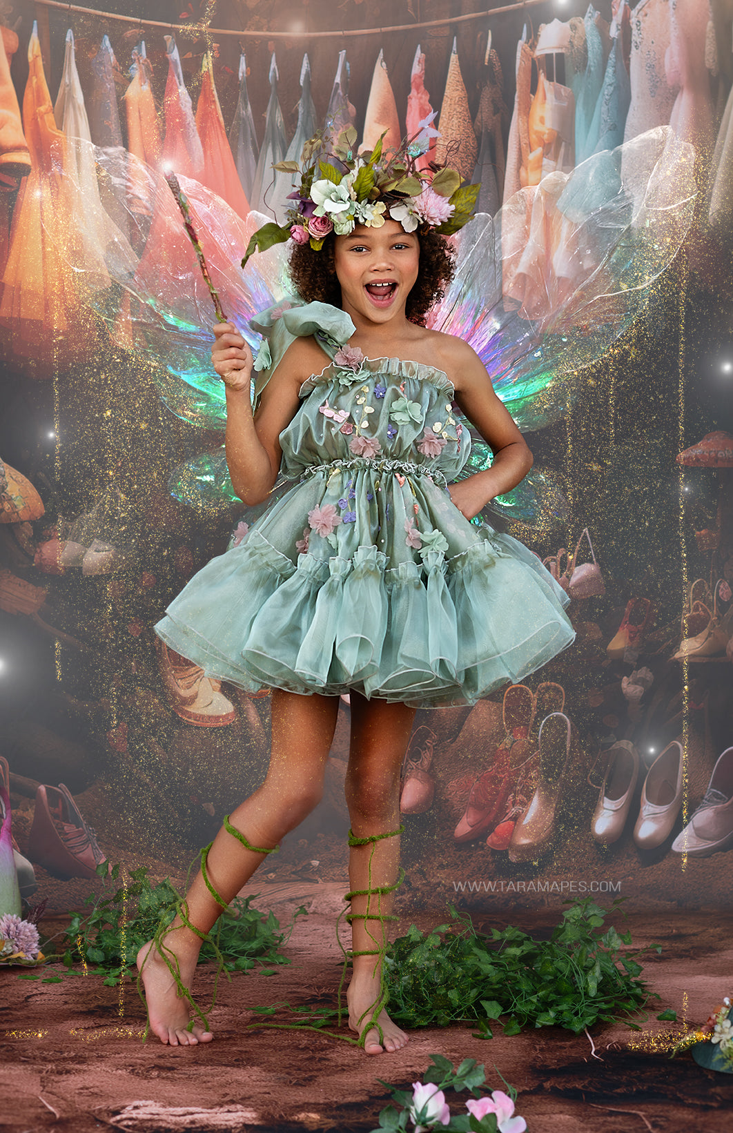 The Woodland Fairy Dress by Anna Triant Couture