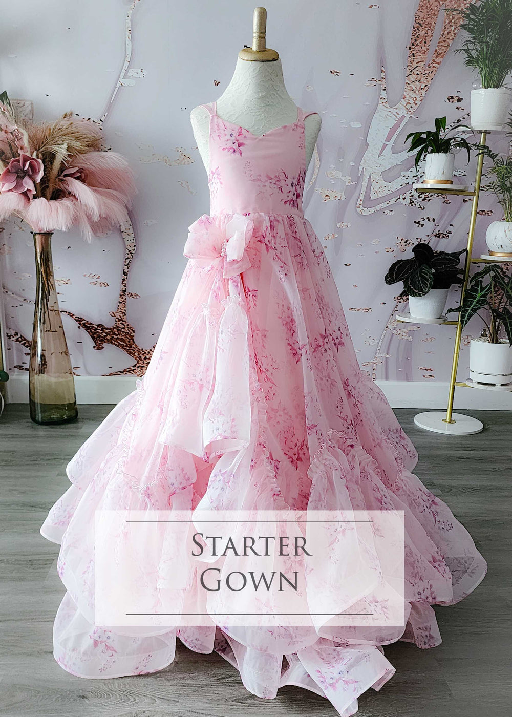Doll's Garden Gown