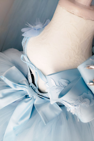 Elegance Gown in Powder Blue