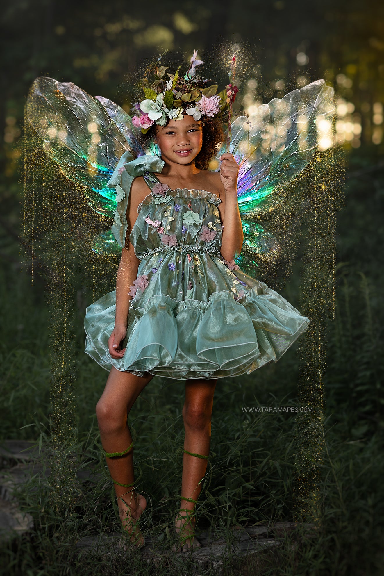 The Woodland Fairy Dress by Anna Triant Couture The Woodland Fairy Dress by Anna Triant Couture