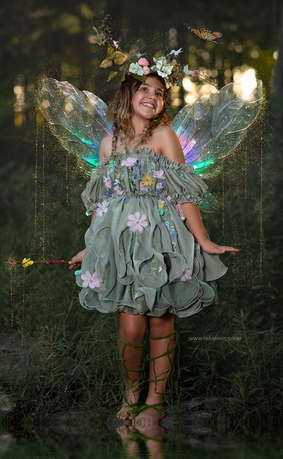 The Wildflower Field Fairy Dress