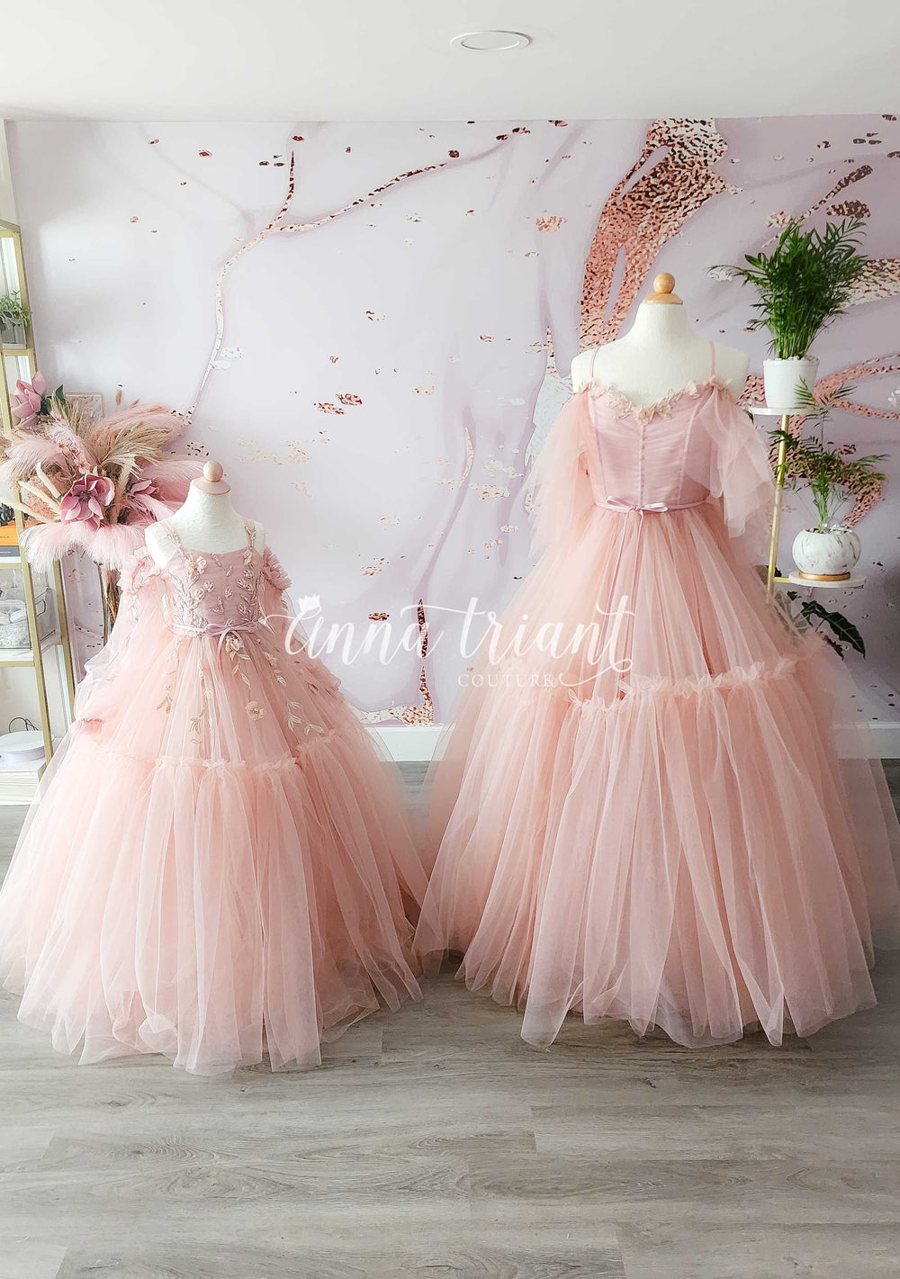 Graceful Blush Adult Gown