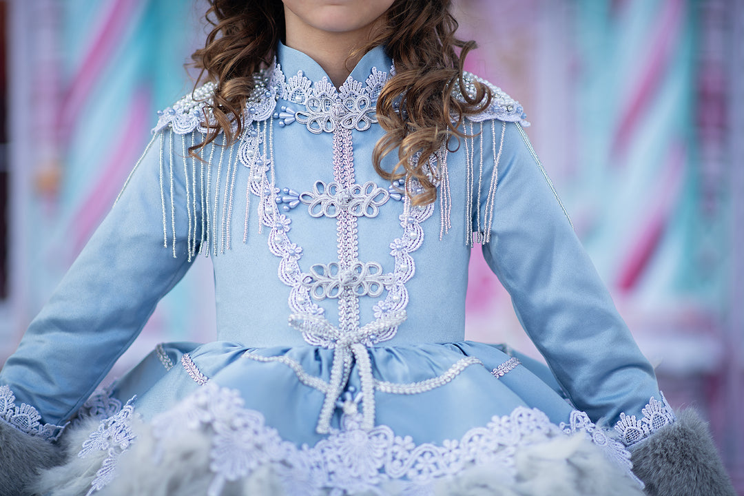Dusty Blue Nutcracker Dress