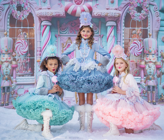 Dusty Blue Nutcracker Dress