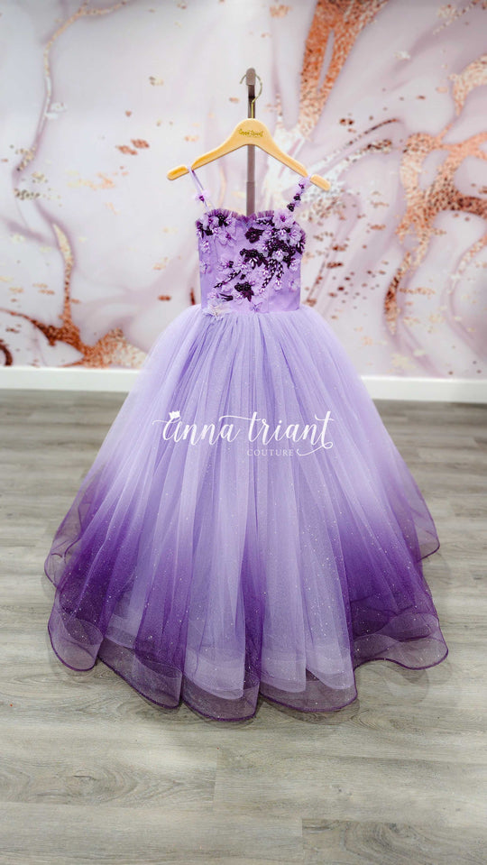 Purple Shadow Gown