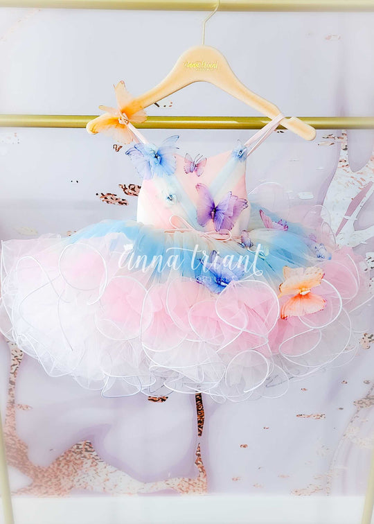 Rainbow Waves Dress