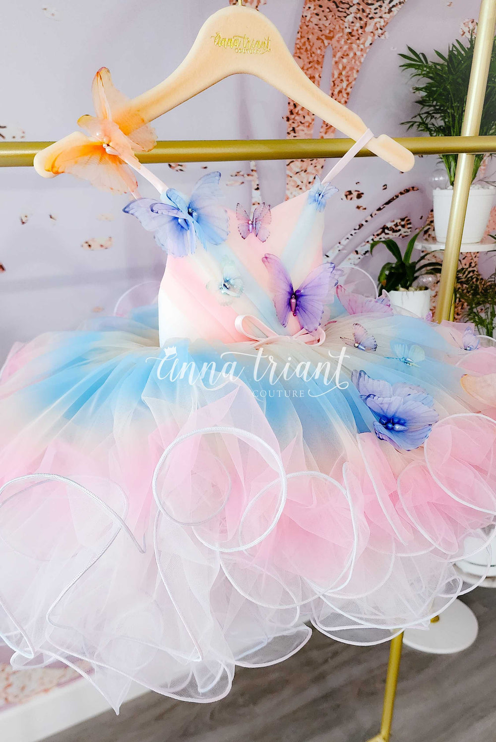 Rainbow Waves Dress