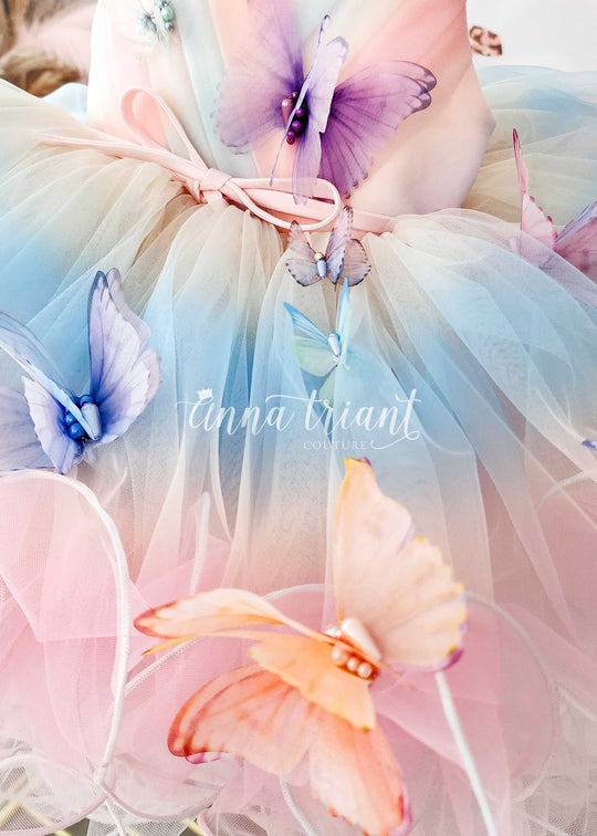 Rainbow Waves Dress
