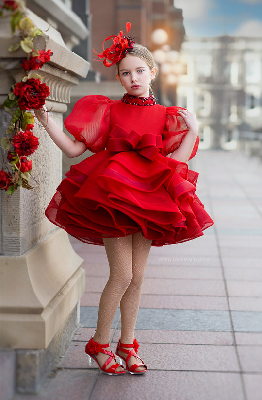 Vibrant Rose Dress