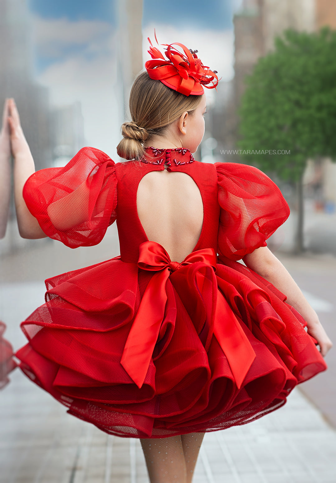 Vibrant Rose Dress