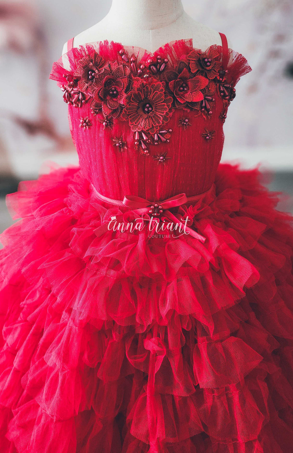 Vivian Gown in Red