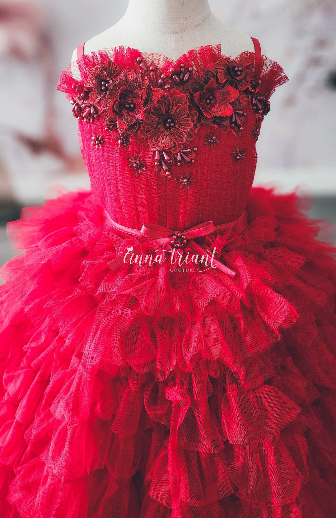 Vivian Gown in Red
