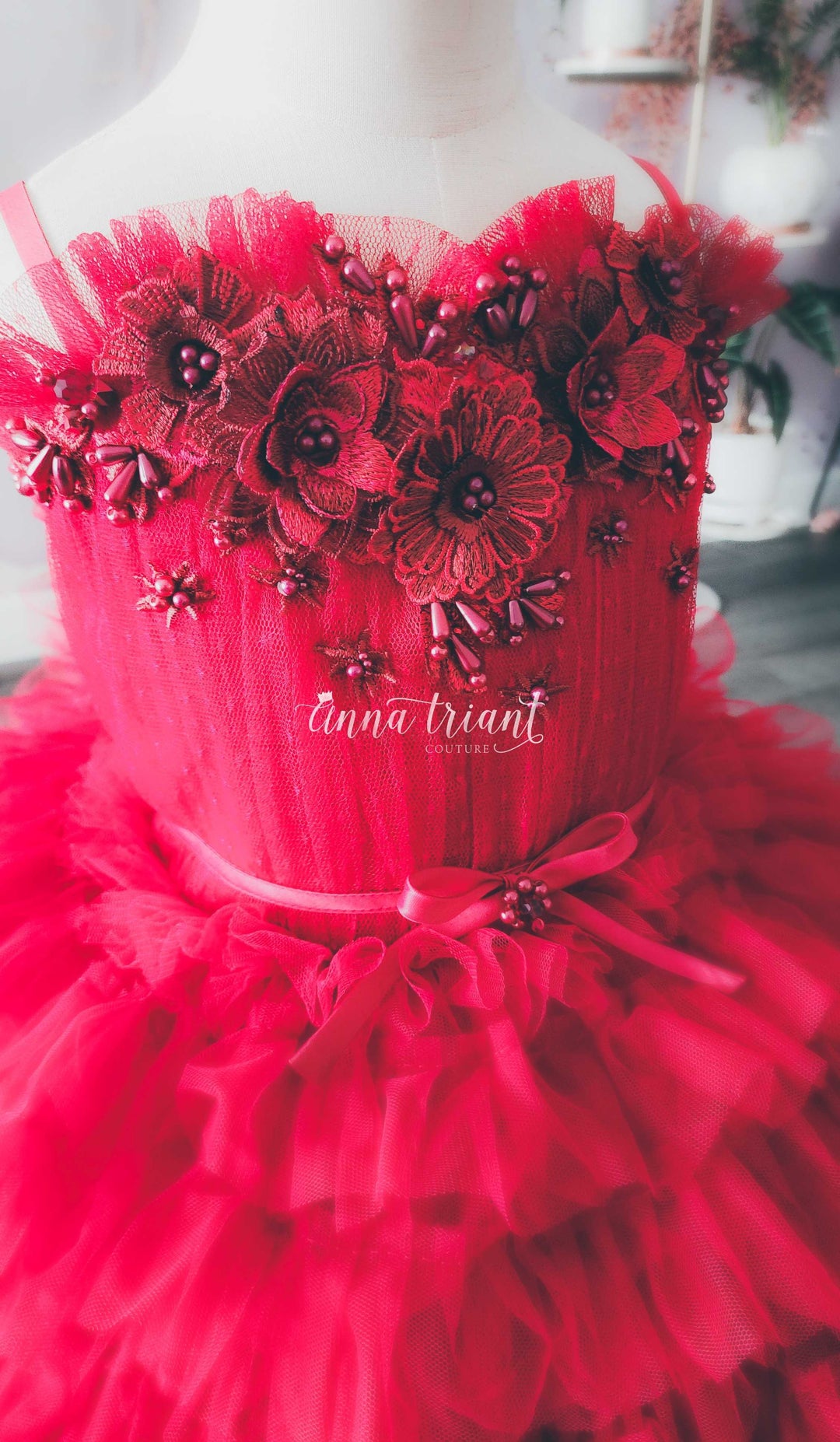 Vivian Gown in Red