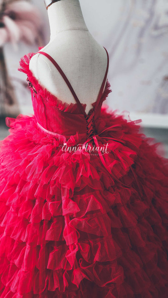 Vivian Gown in Red