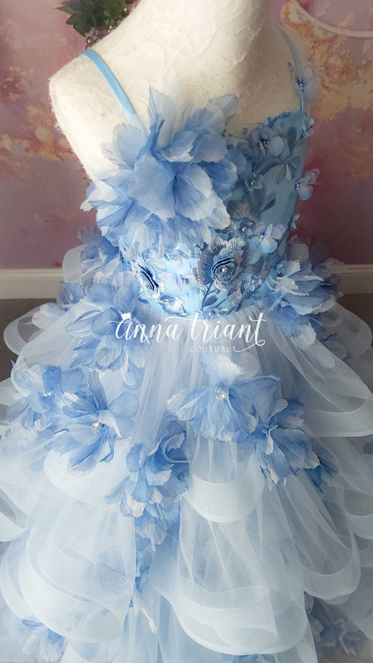 royal blue short dress Sheer Corset Royal Blue Short Glitter Homecoming Dress Royal / 4 main image 1