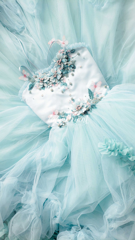 Aquamarine Frill