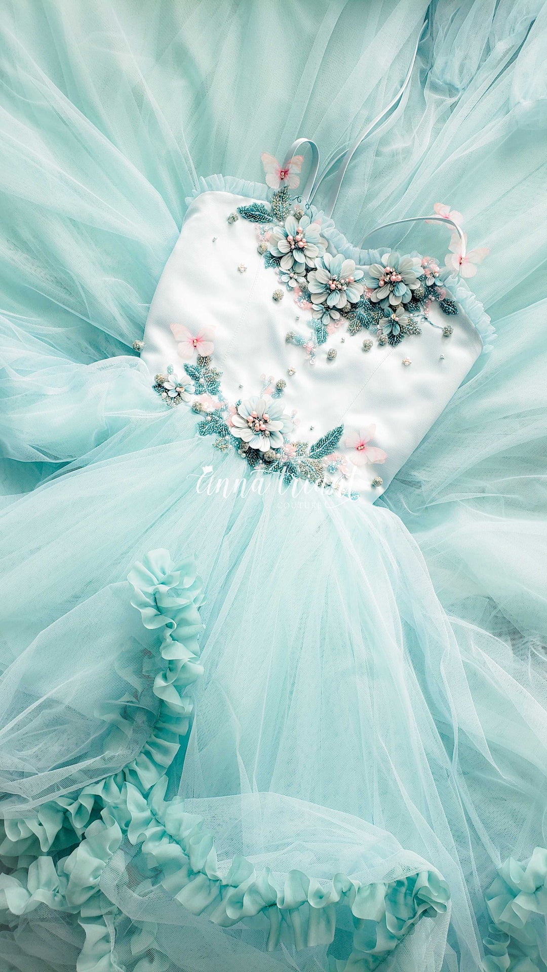 Aquamarine Frill