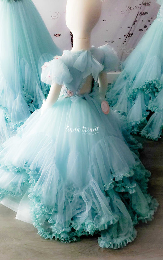 Aquamarine Frill