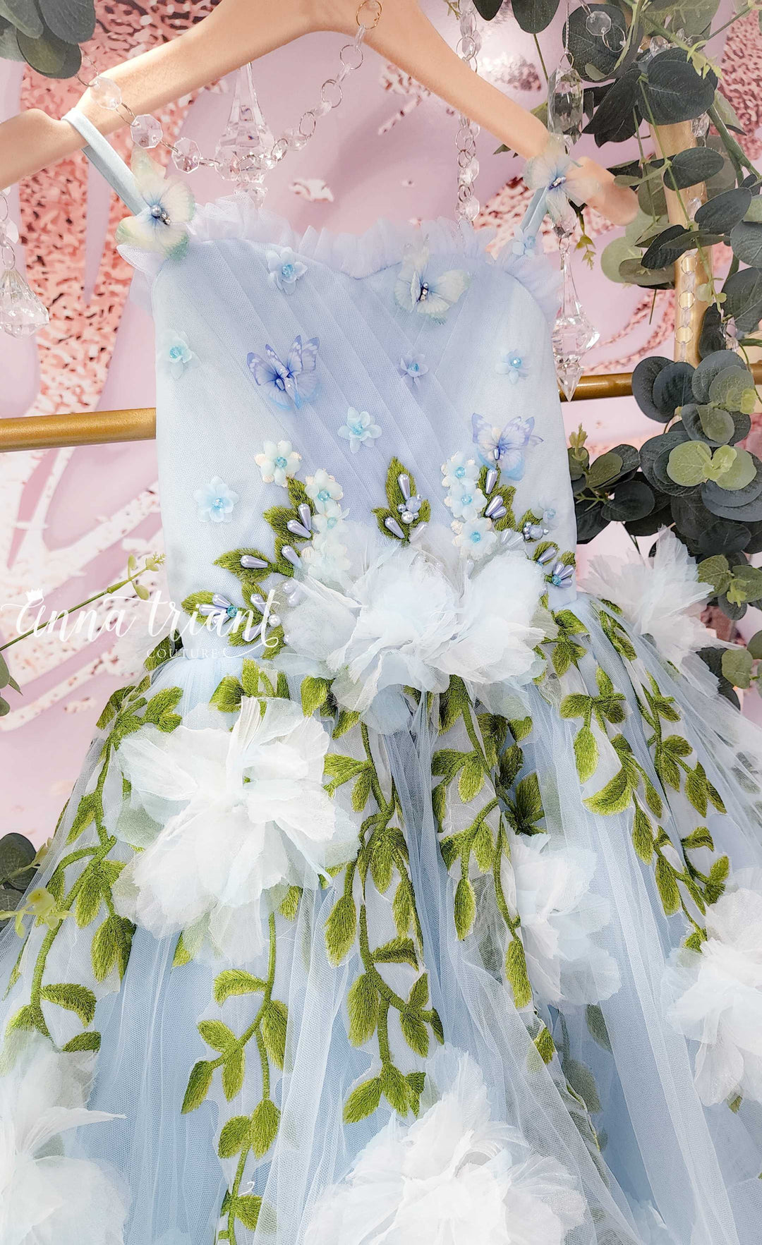 Blossoms and Blooms Gown