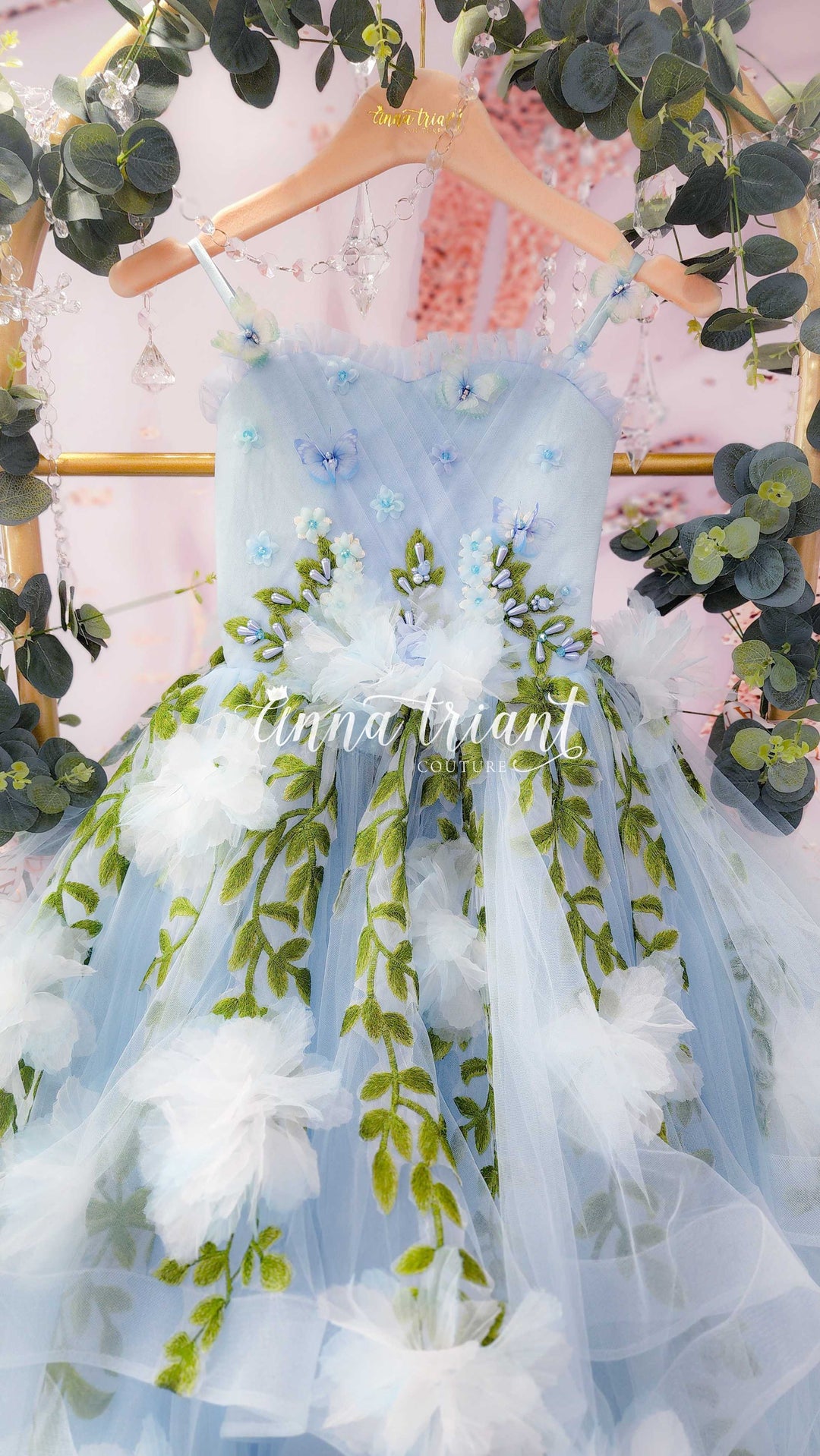Blossoms and Blooms Gown