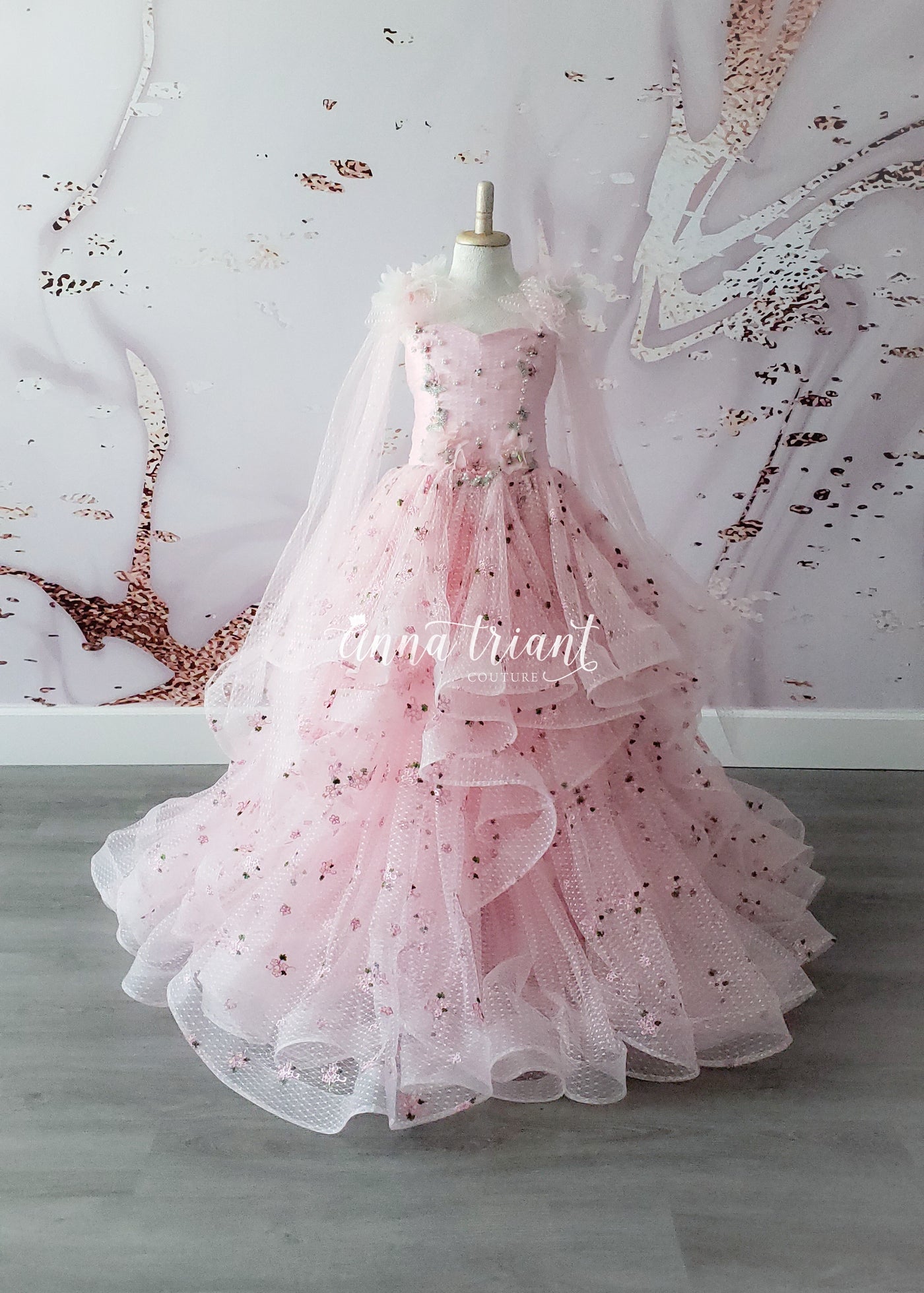 Charming Cosmos Gown