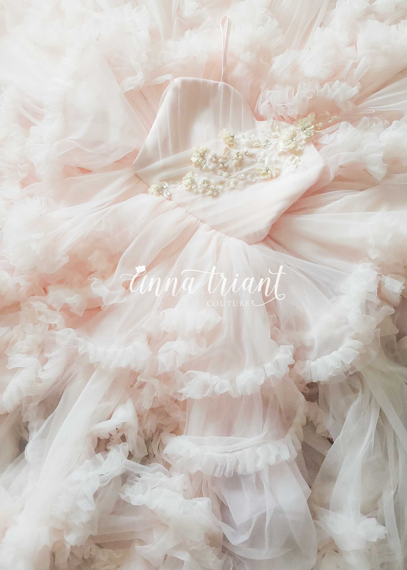 Cordelia Gown with Ruffles