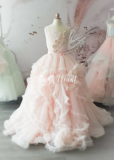 Cordelia Gown with Ruffles