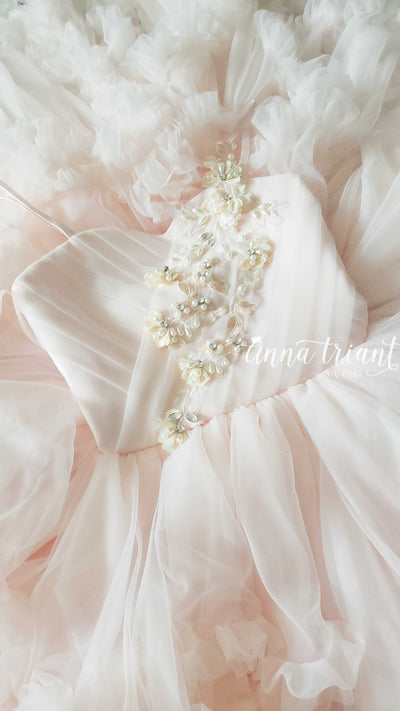 Cordelia Gown with Ruffles