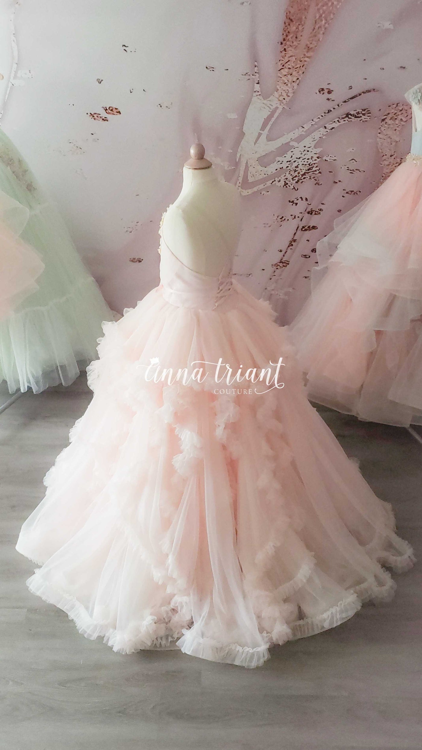 Cordelia Gown with Ruffles