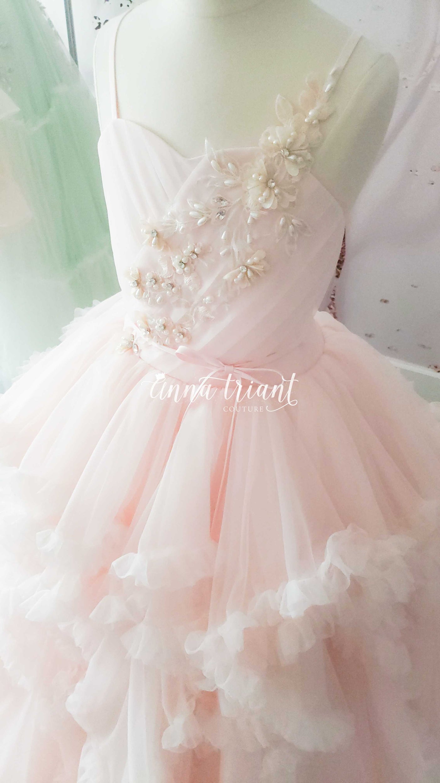 Cordelia Gown with Ruffles