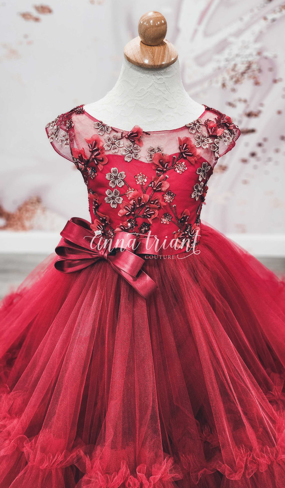 Cranberry Dream Gown