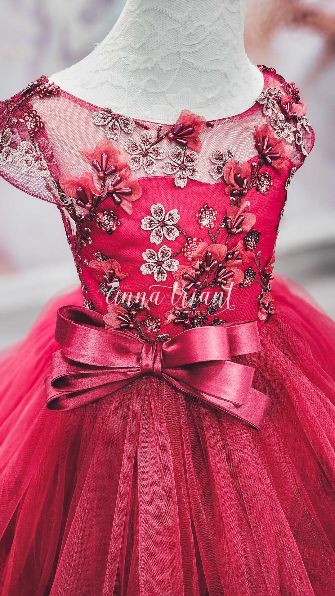 Cranberry Dream Gown