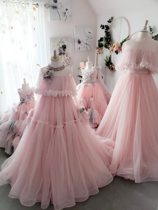 Dahlia Adult Gown in Pink