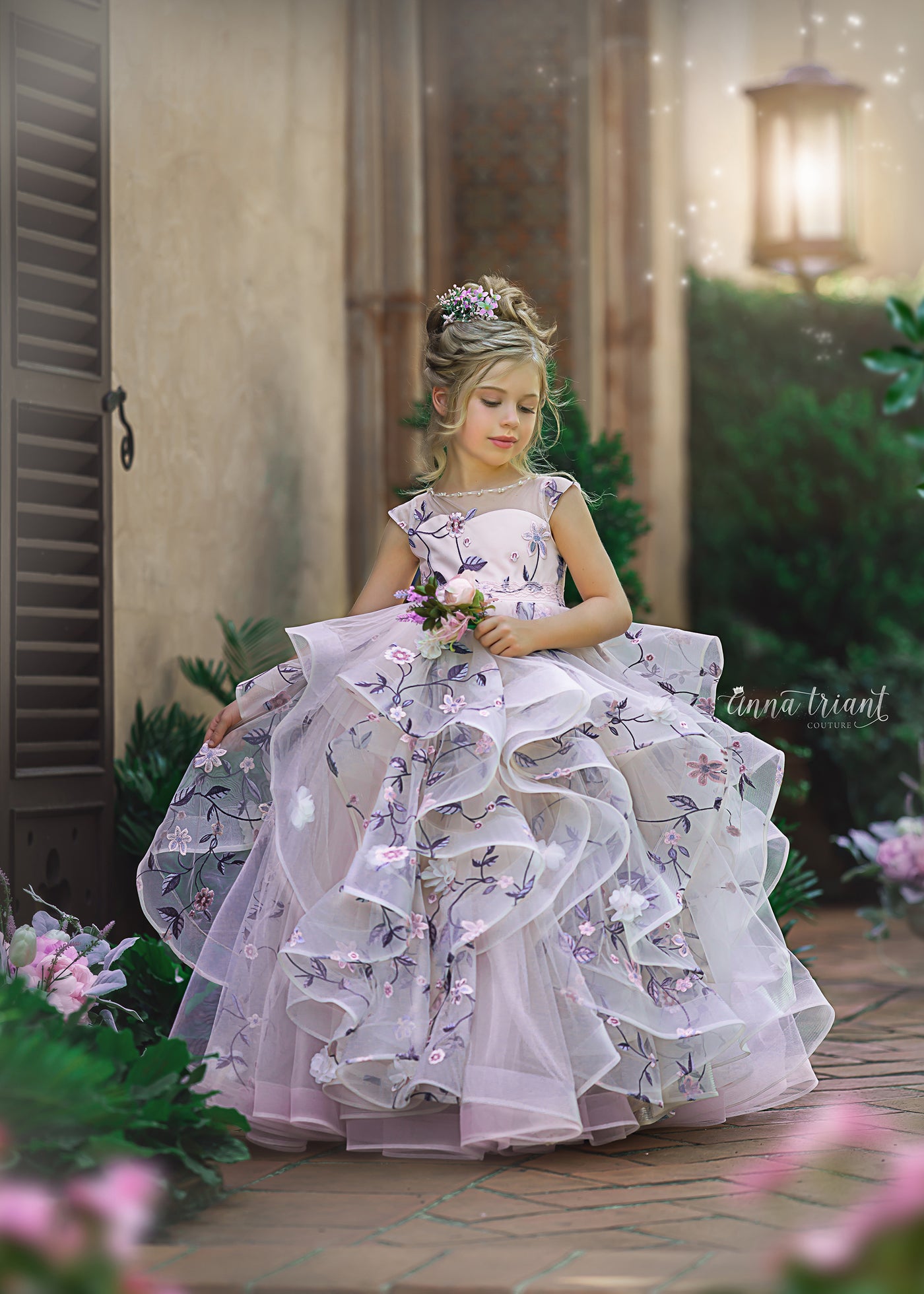 Dancing Petals Gown