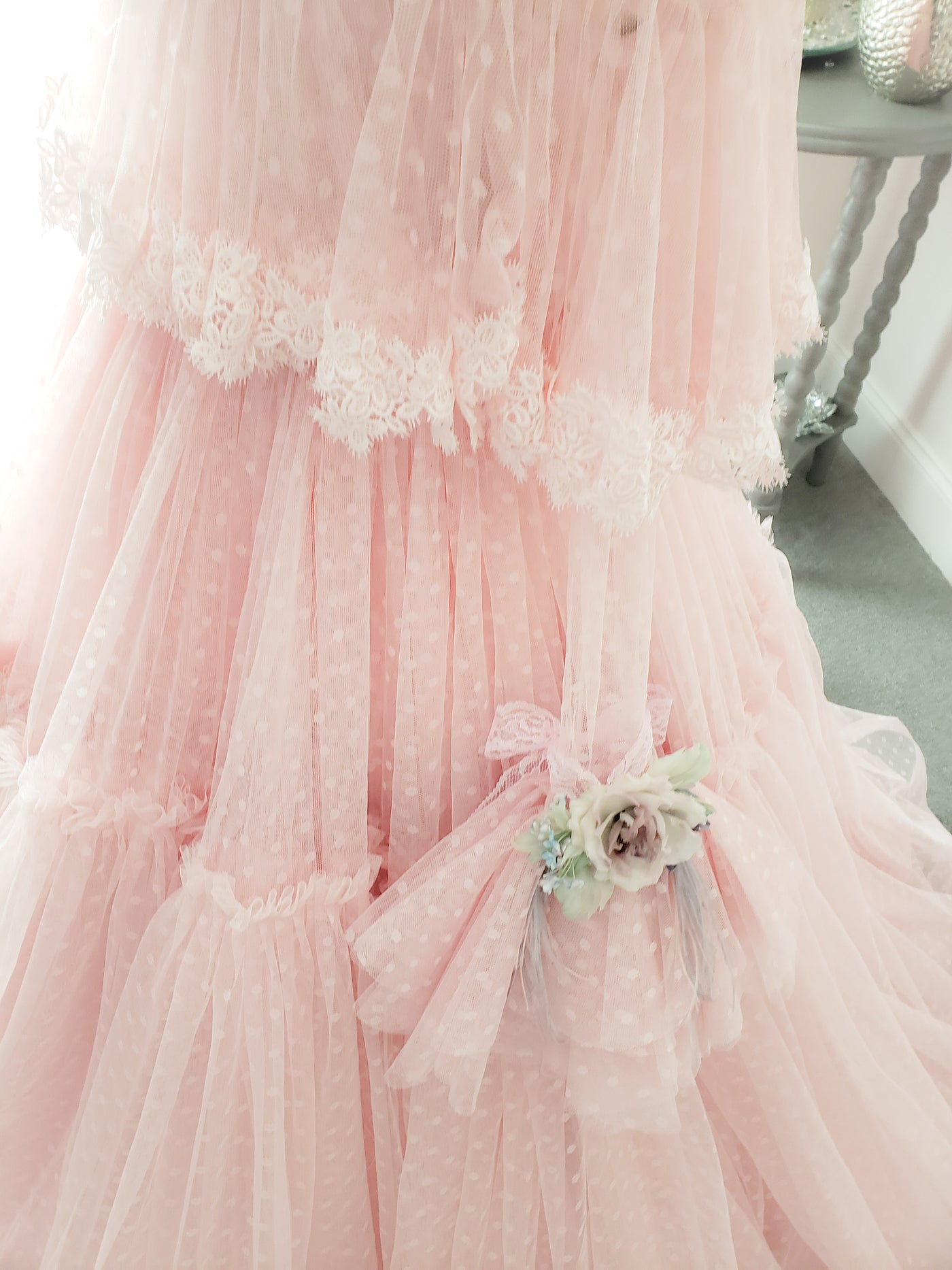 Delia Gown in Pink