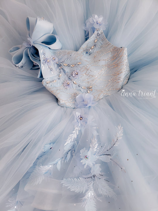 Elegance Gown in Powder Blue