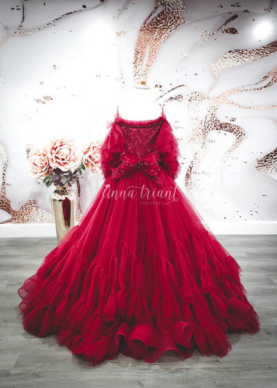 Enchanted Red Gown