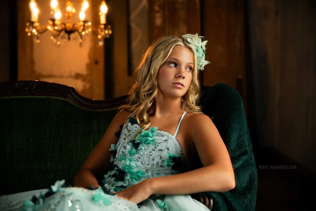 Euphoria Gown in Mint