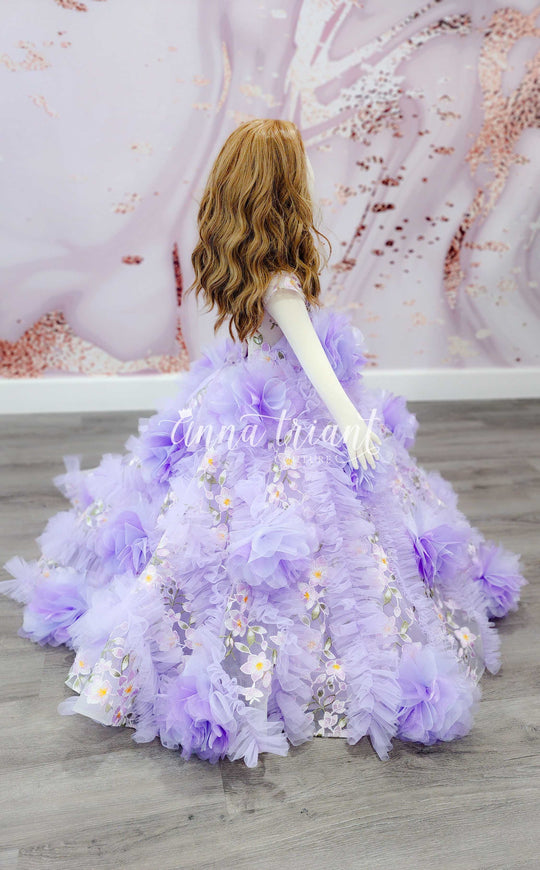 Euphoric Orchids Gown