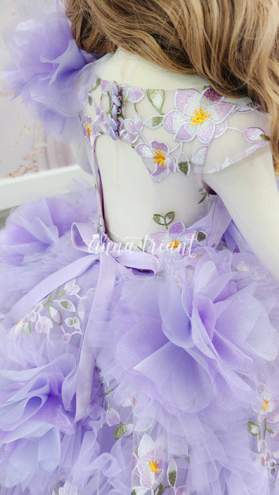 Euphoric Orchids Gown