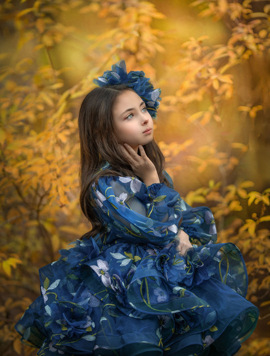 Fall Blossom Dress and Jacket