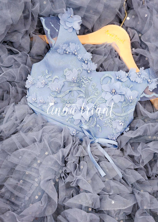 Feathered Grace Dress