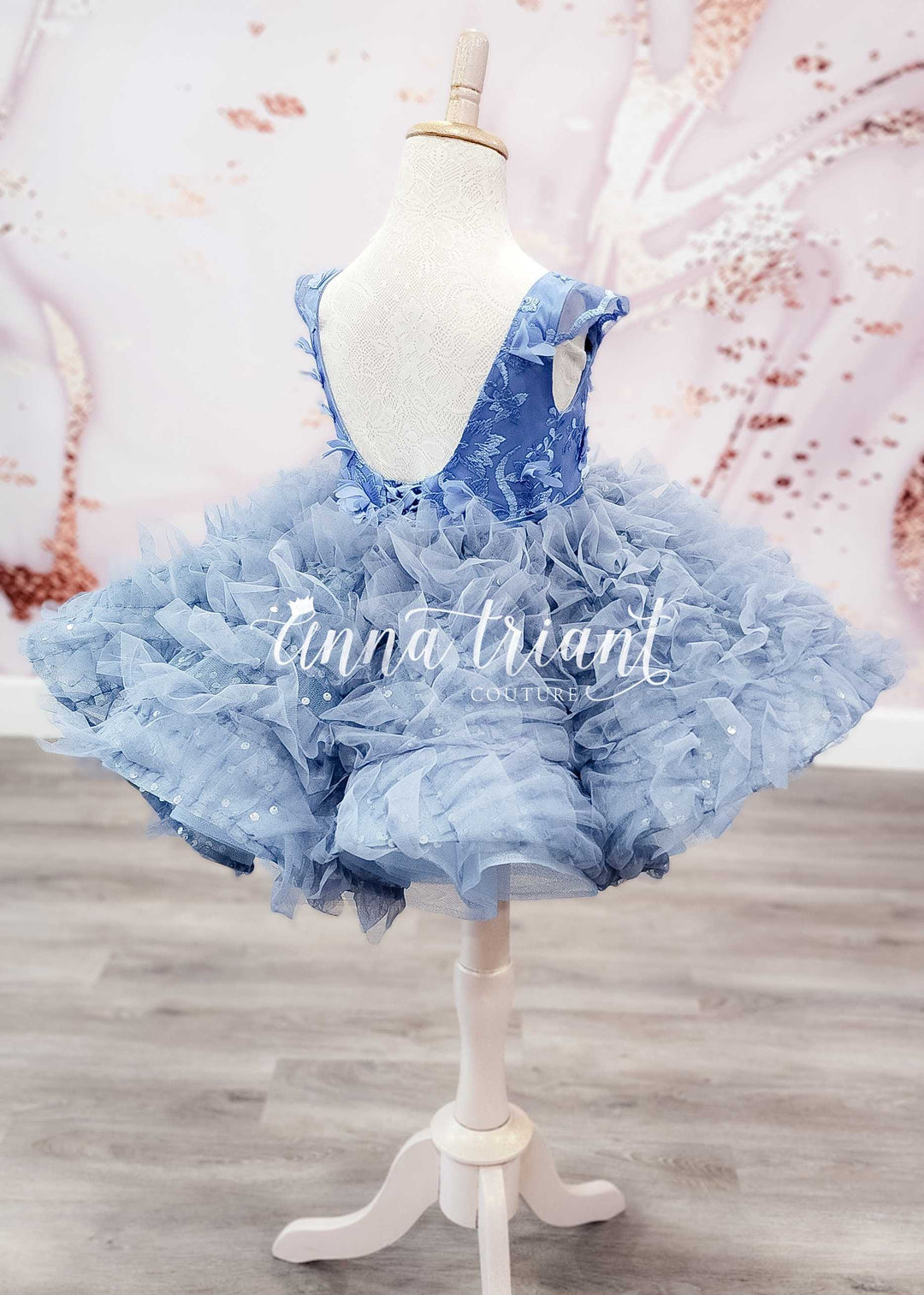 Feathered Grace Dress