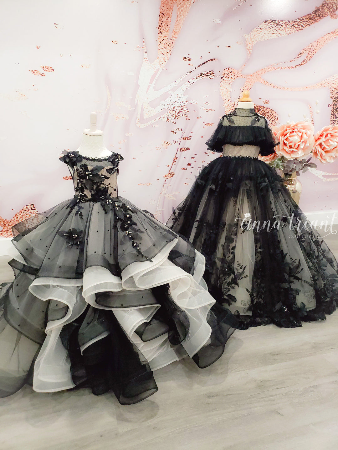 Harper Gown in Black