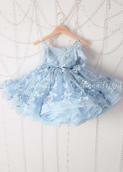 Leilani Gown in Baby Blue