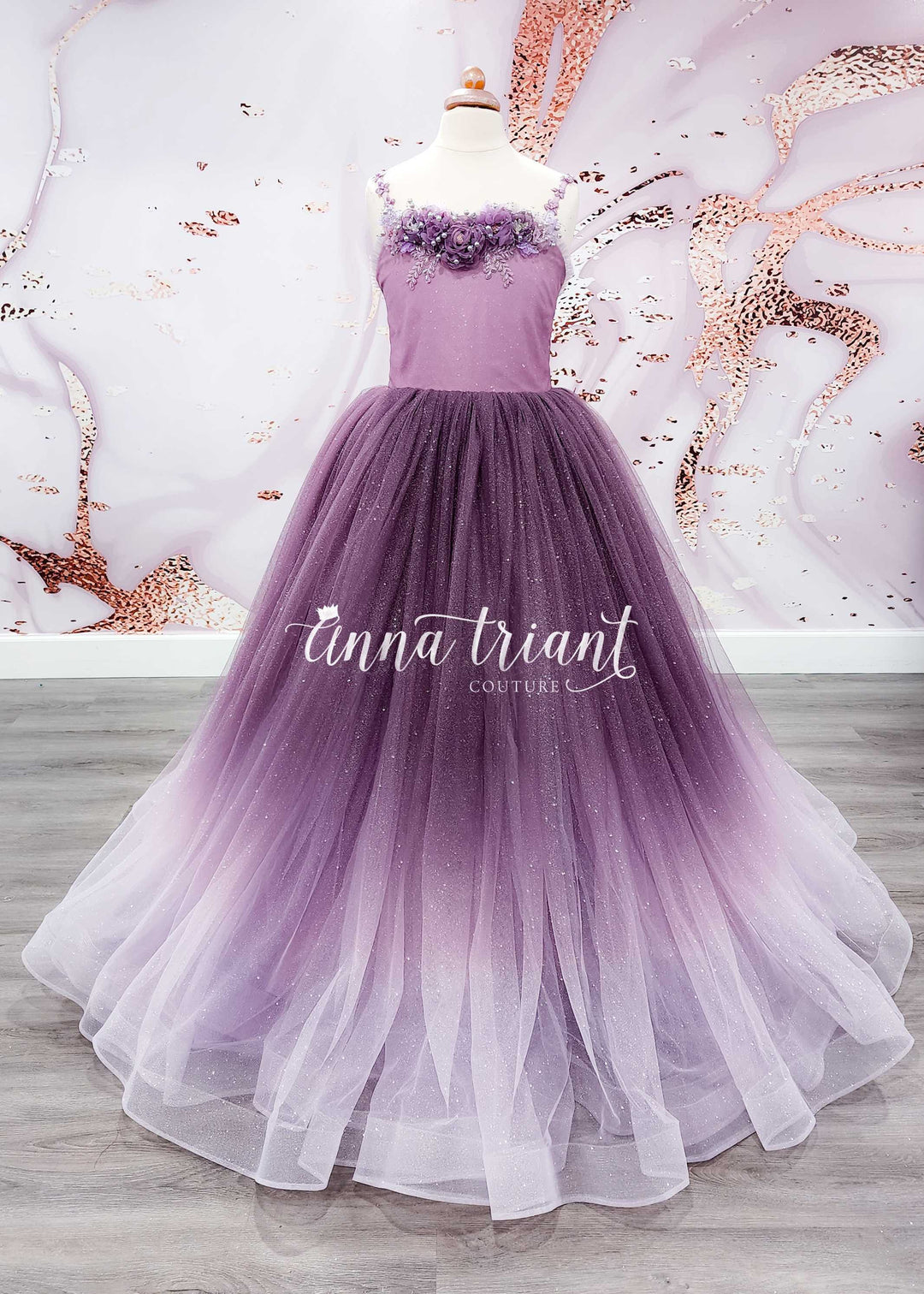 Mauve Shadow Gown