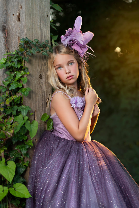 Mauve Shadow Gown