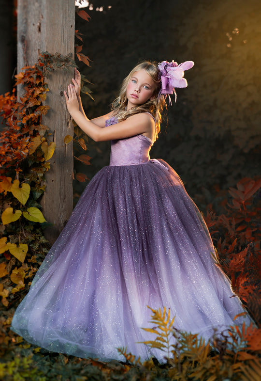 Mauve Shadow Gown