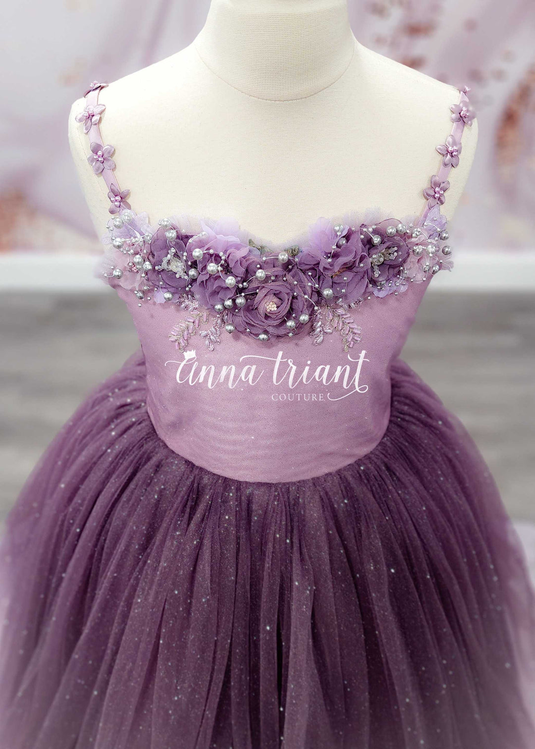 Mauve Shadow Gown