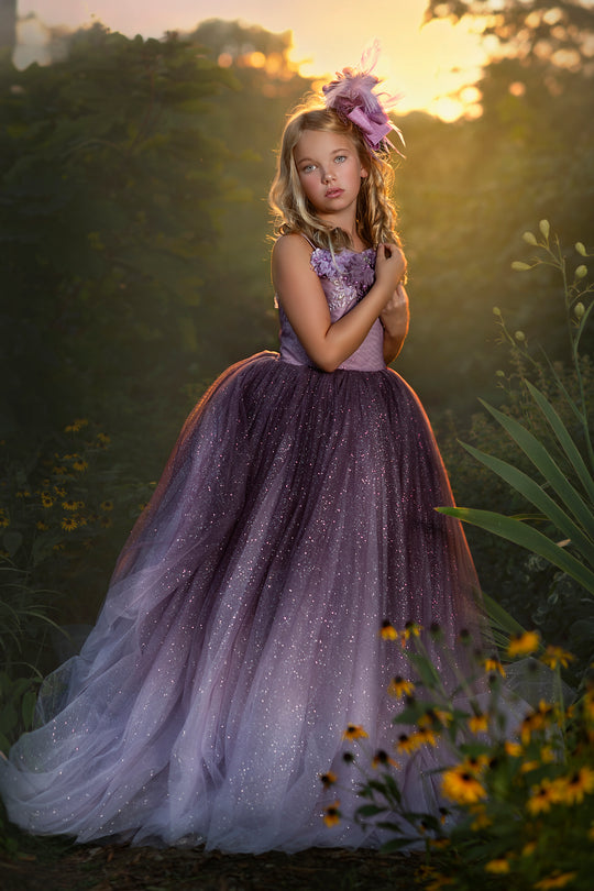 Mauve Shadow Gown